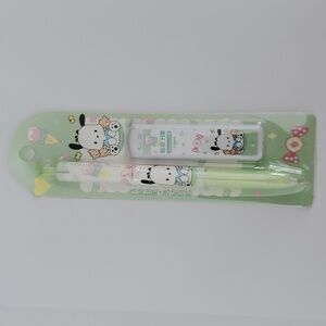 ‼️5/$25‼️ Sanrio Pochacco Mechanical Pencil & Refill Pencil Lead Set NWT